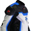 RTX Pro Street Racer Blue Motorcycle Jacket